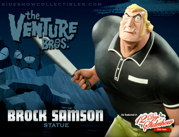 Brock Samson Statue by Sideshow Collectibles - Venture Bros. Blog