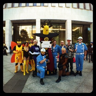 venture bros cosplay group at dragoncon 2012