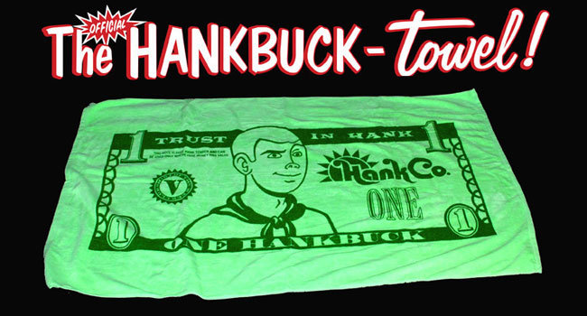 Official HankBuck Towel from AstroBase Go!