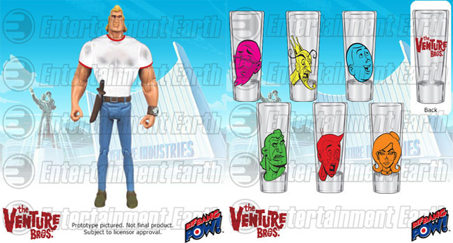New Venture Bros. Merchandise at Toy Fair 2014