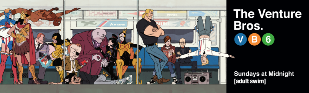 The Venture Bros. Season 6 Billboard by Patrick Leger