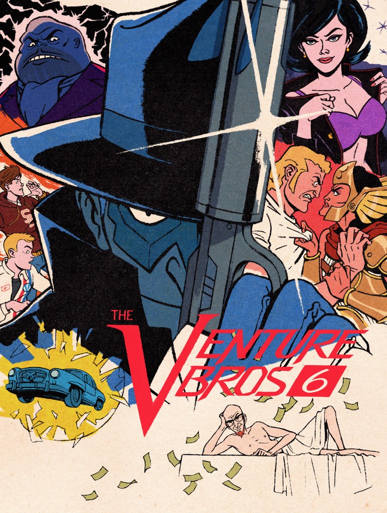 Venture Bros Season 6 Official Poster Series