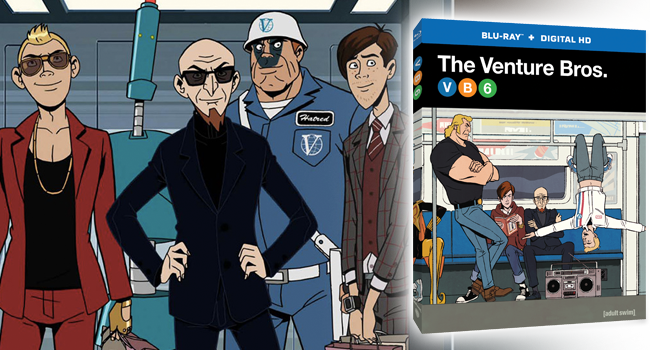 The Venture Bros. Season 6 on Blu-Ray and DVD - October 4