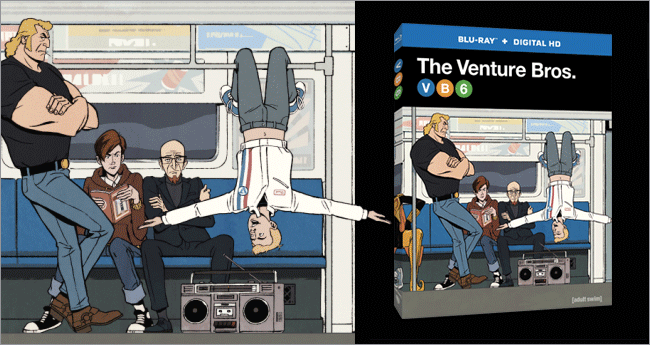 The Venture Bros. Season 6 on Blu-ray and DVD